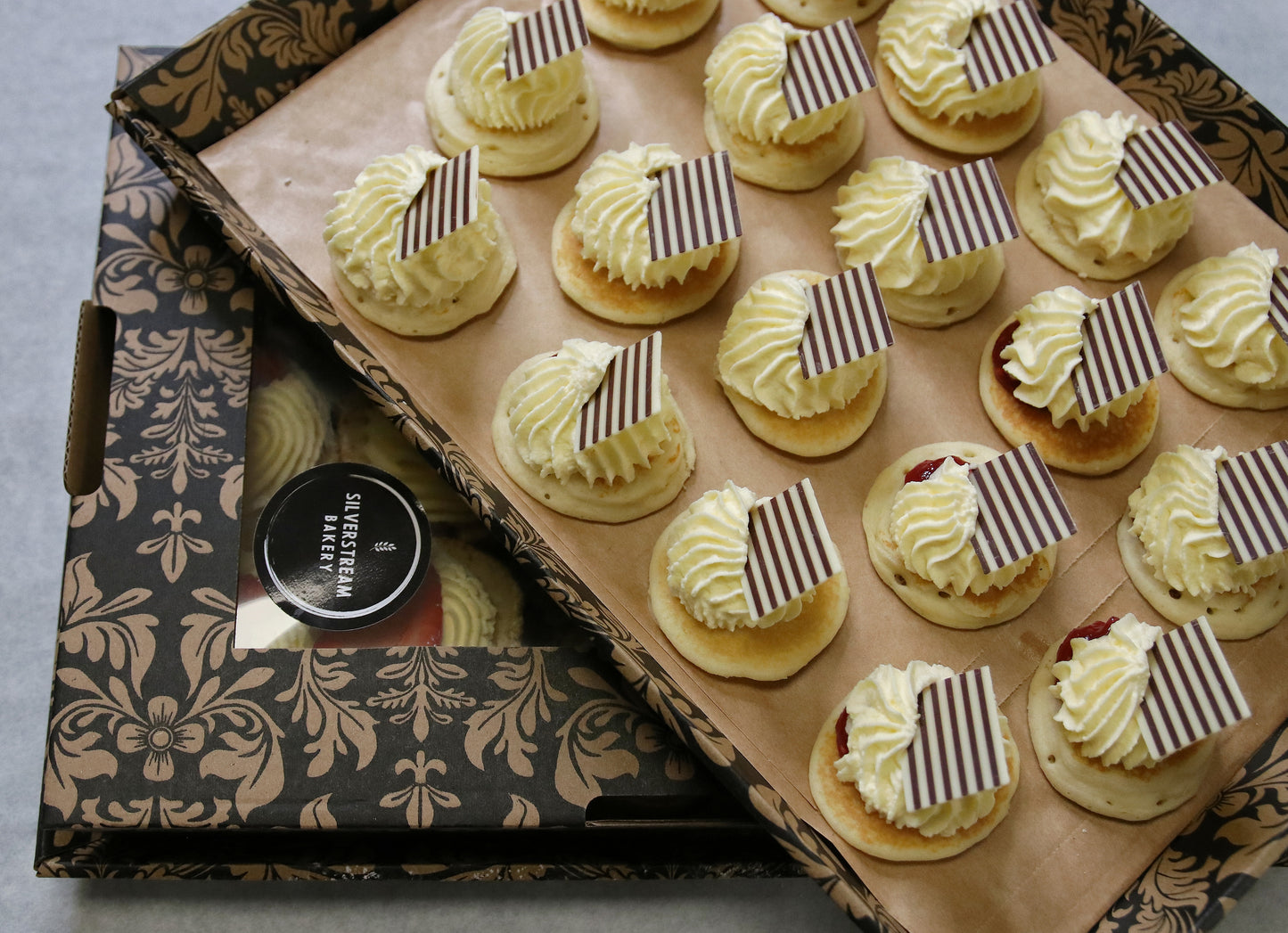 Fresh Cream Pikelet Platter